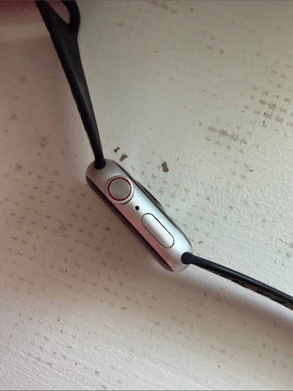 Apple Smartwatch with Black Sport Band